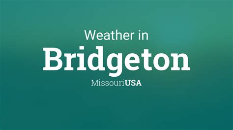 bridgeton mo weather